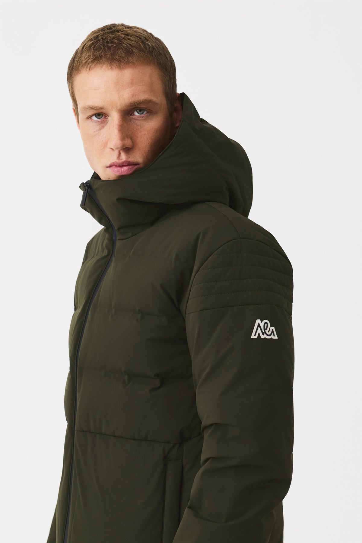 Mioro Ski Jacket Men, Black Forest Green