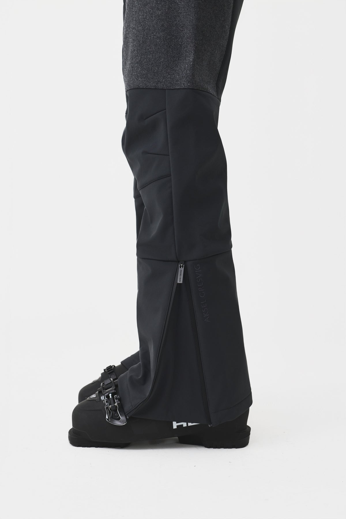 Vetra Wool Ski Pant Men, Dark Grey Melange