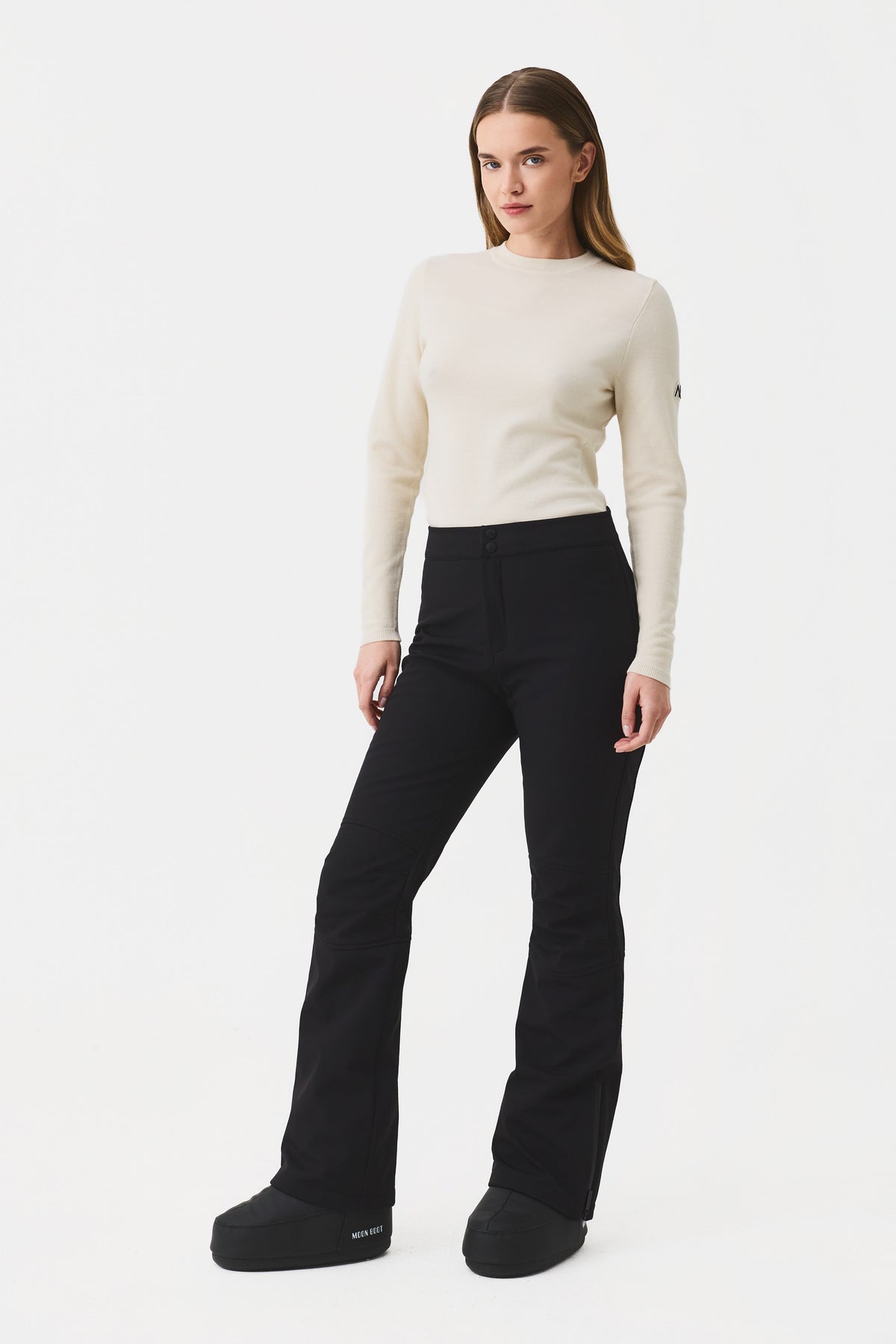 Avelor Softshell Ski Pant Women, Black