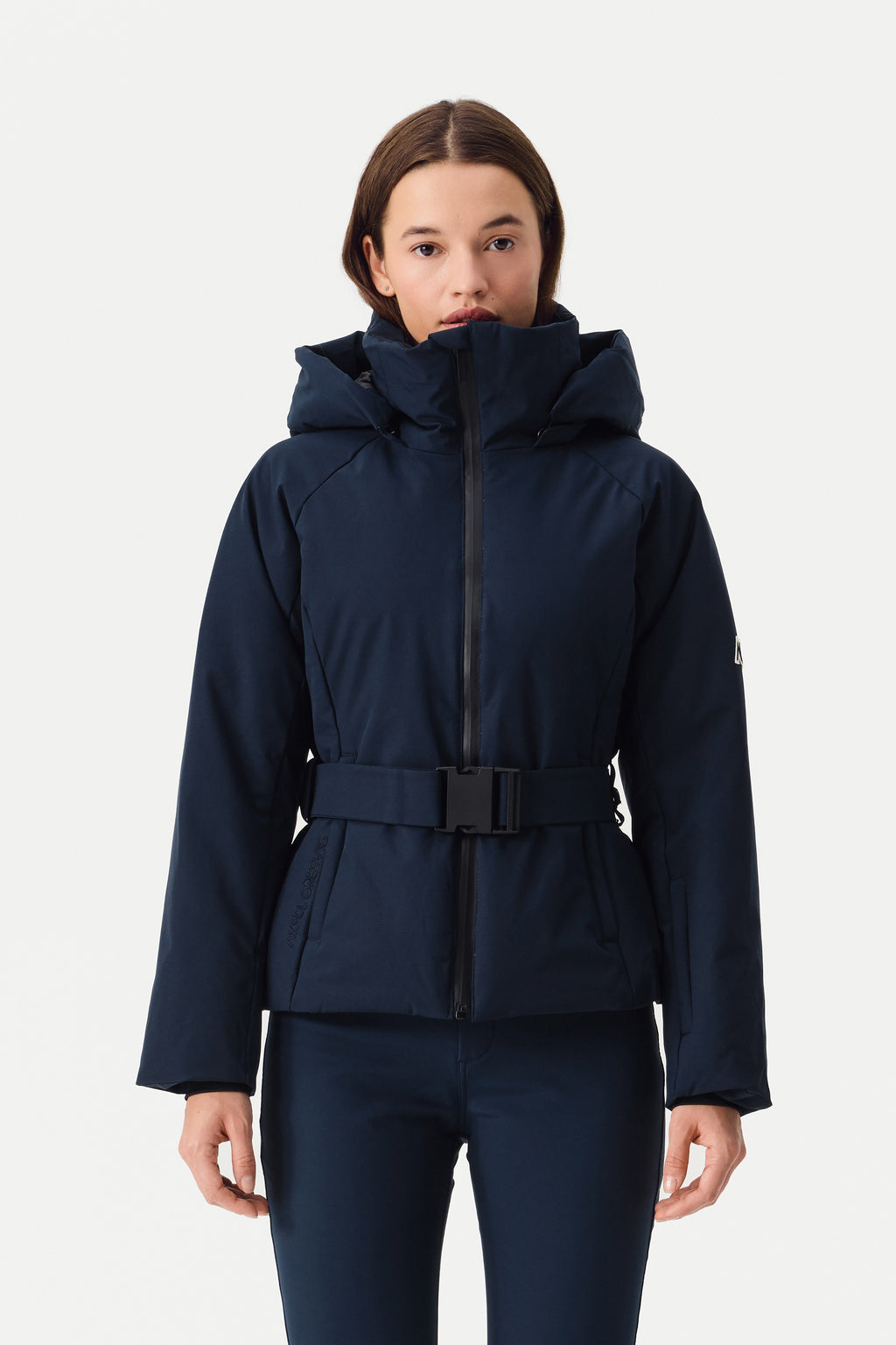 Elvit Ski Jacket with Belt Women, Total Eclipse