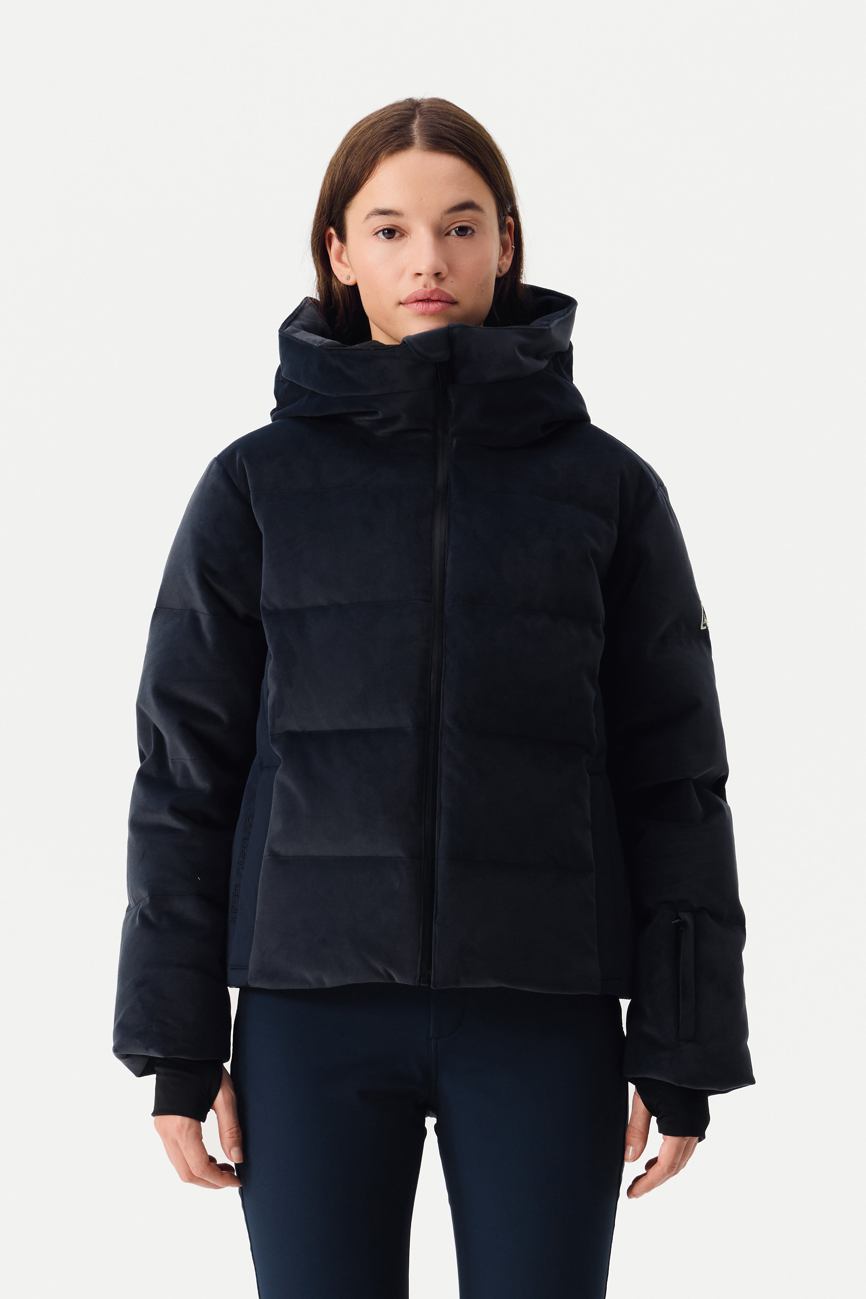 Kirel Down Ski Jacket Velvet Women, Total Eclipse