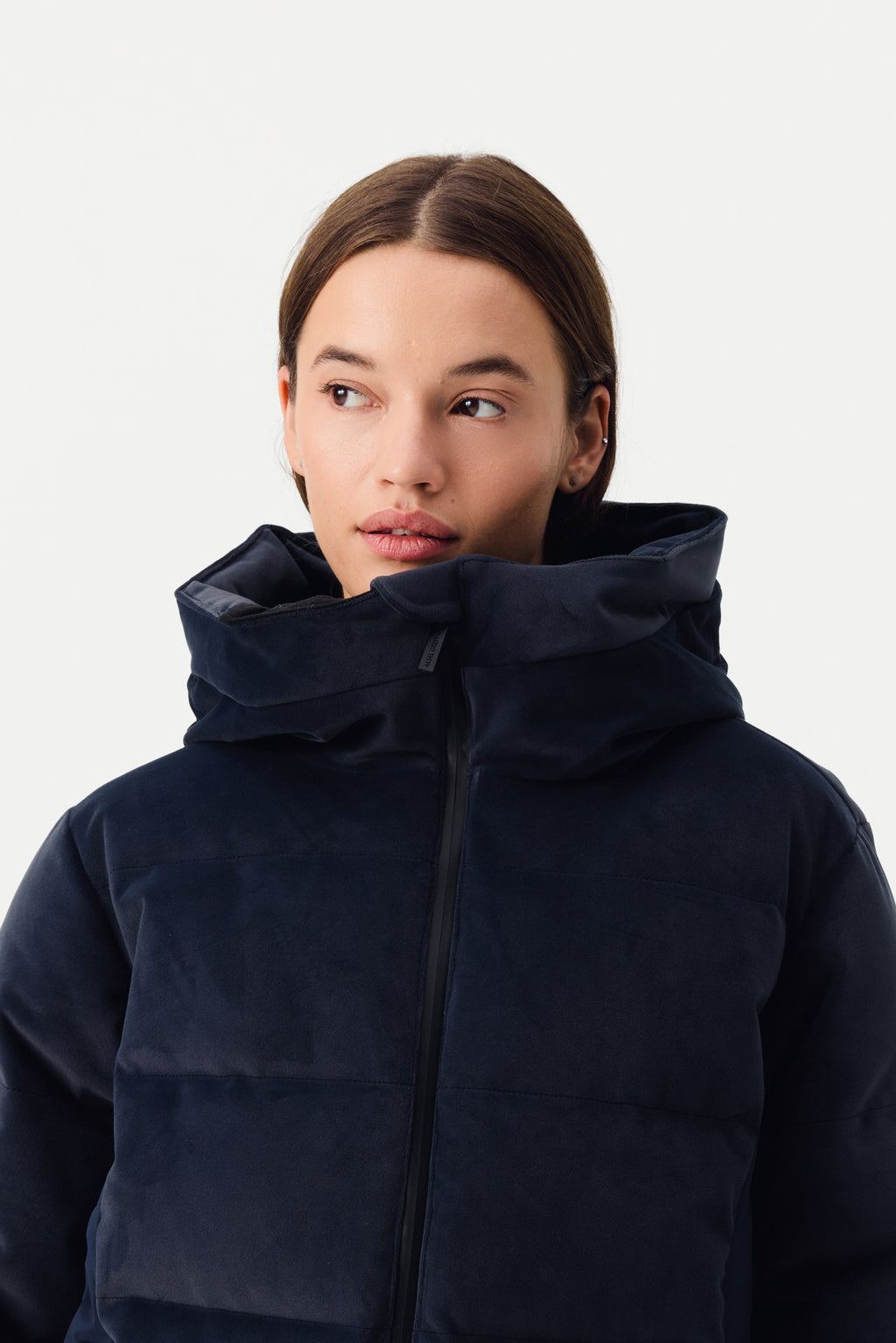 Kirel Down Ski Jacket Velvet Women, Total Eclipse