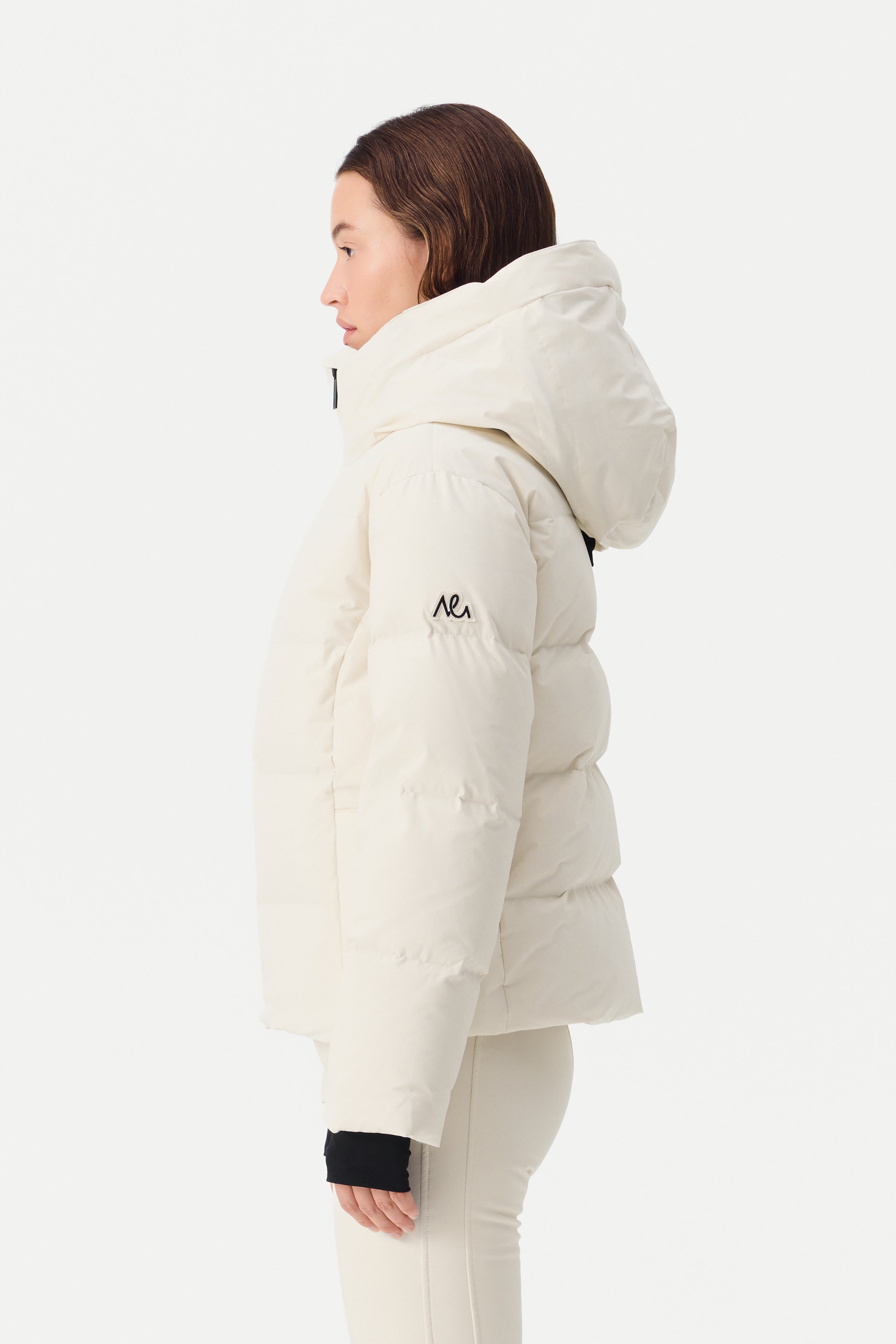 Kirel Down Ski Jacket Women, Birch white