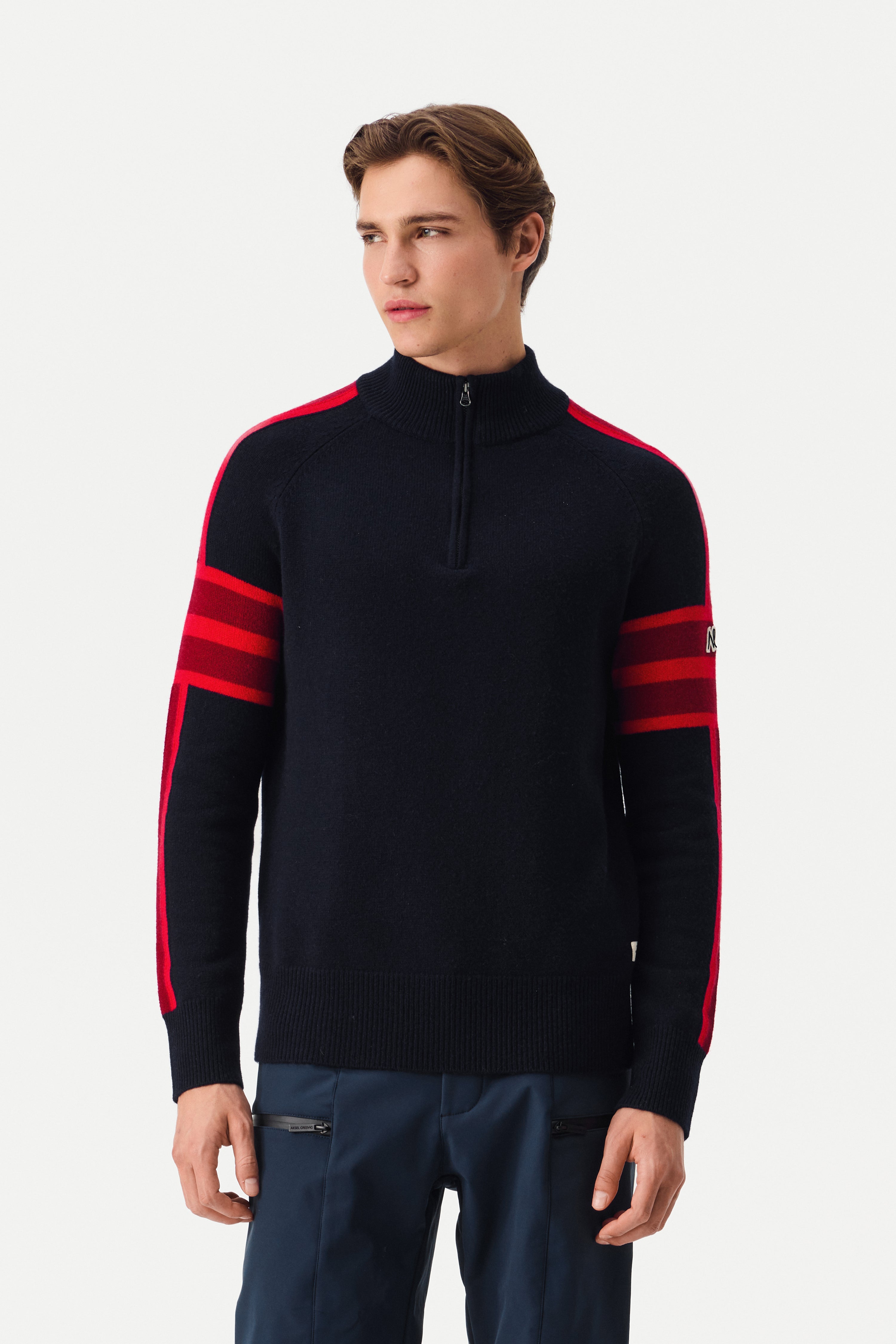 Lioro Half Zip Jumper Men, Total Eclipse