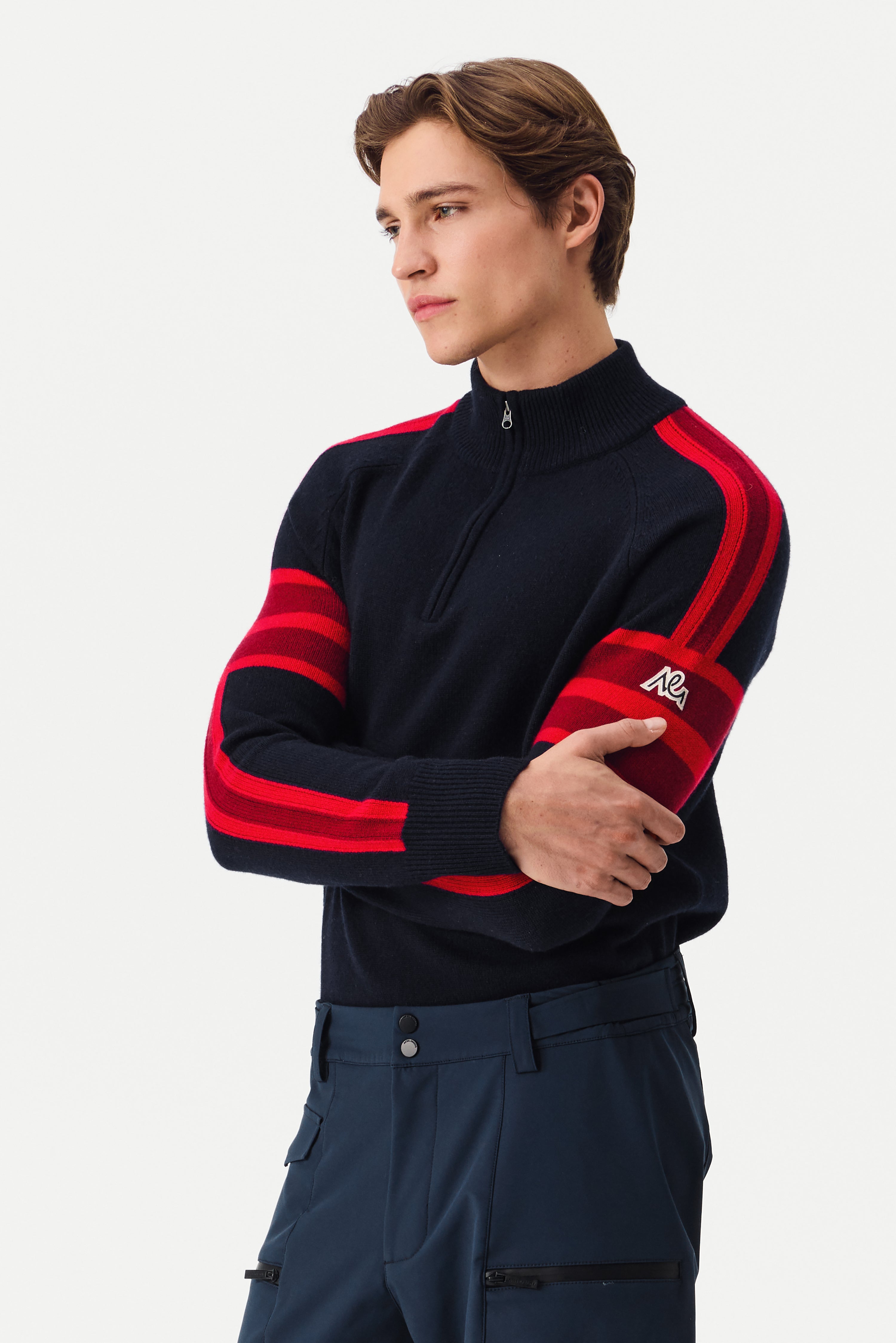 Lioro Half Zip Jumper Men, Total Eclipse