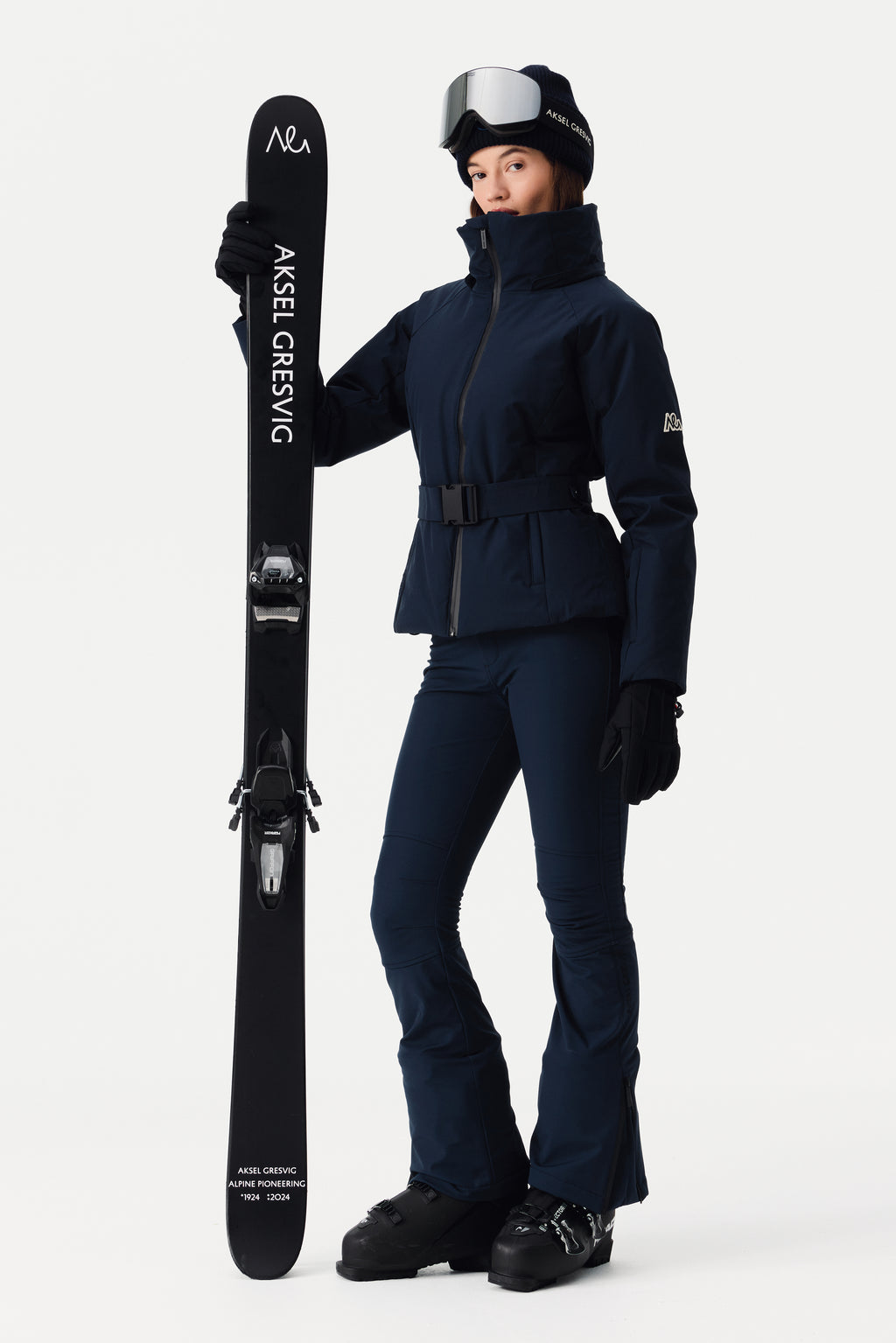 Lioro Softshell Ski Pant Women, Total Eclipse