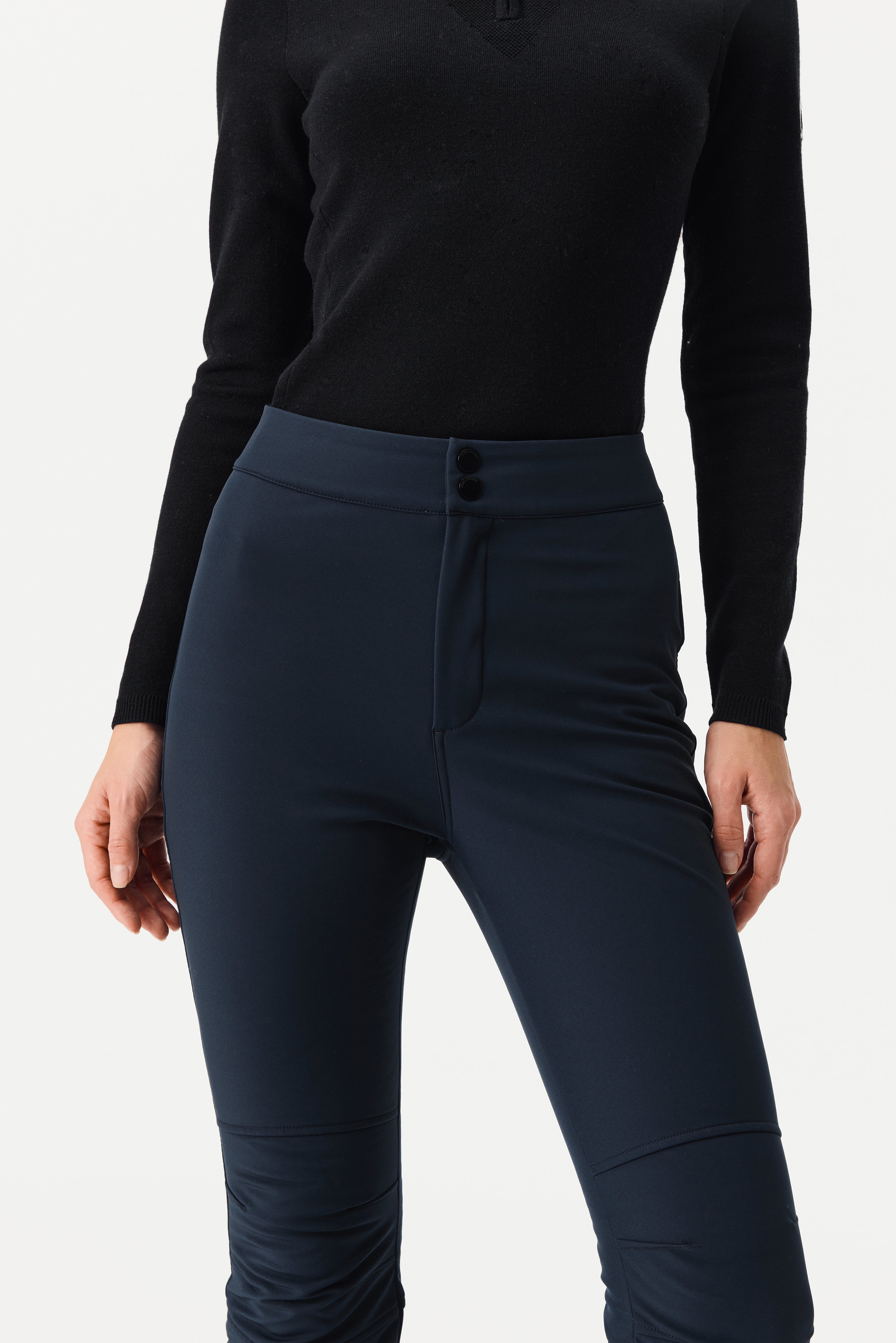 Lioro Softshell Ski Pant Women, Total Eclipse