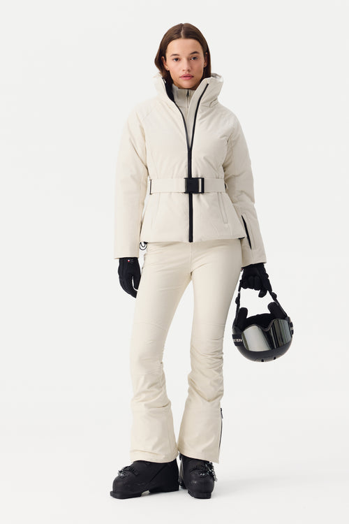Avelor Softshell Ski Pant Women, Birch White