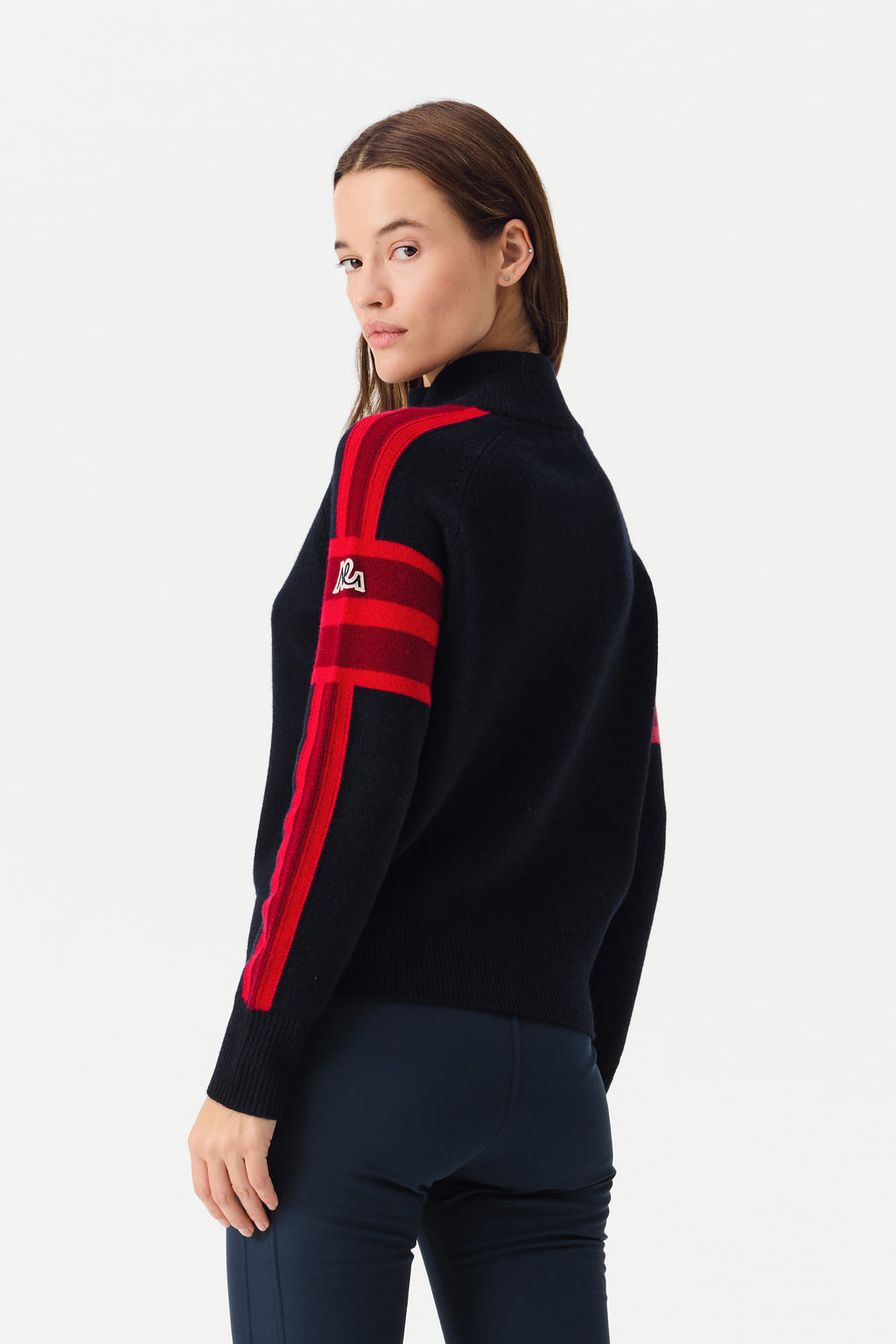 Ulmin Half Zip Jumper Women, Total Eclipse