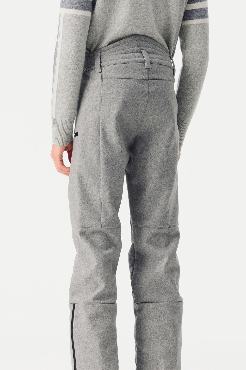 Vetra Ski Pant Wool Men, Grey Melange