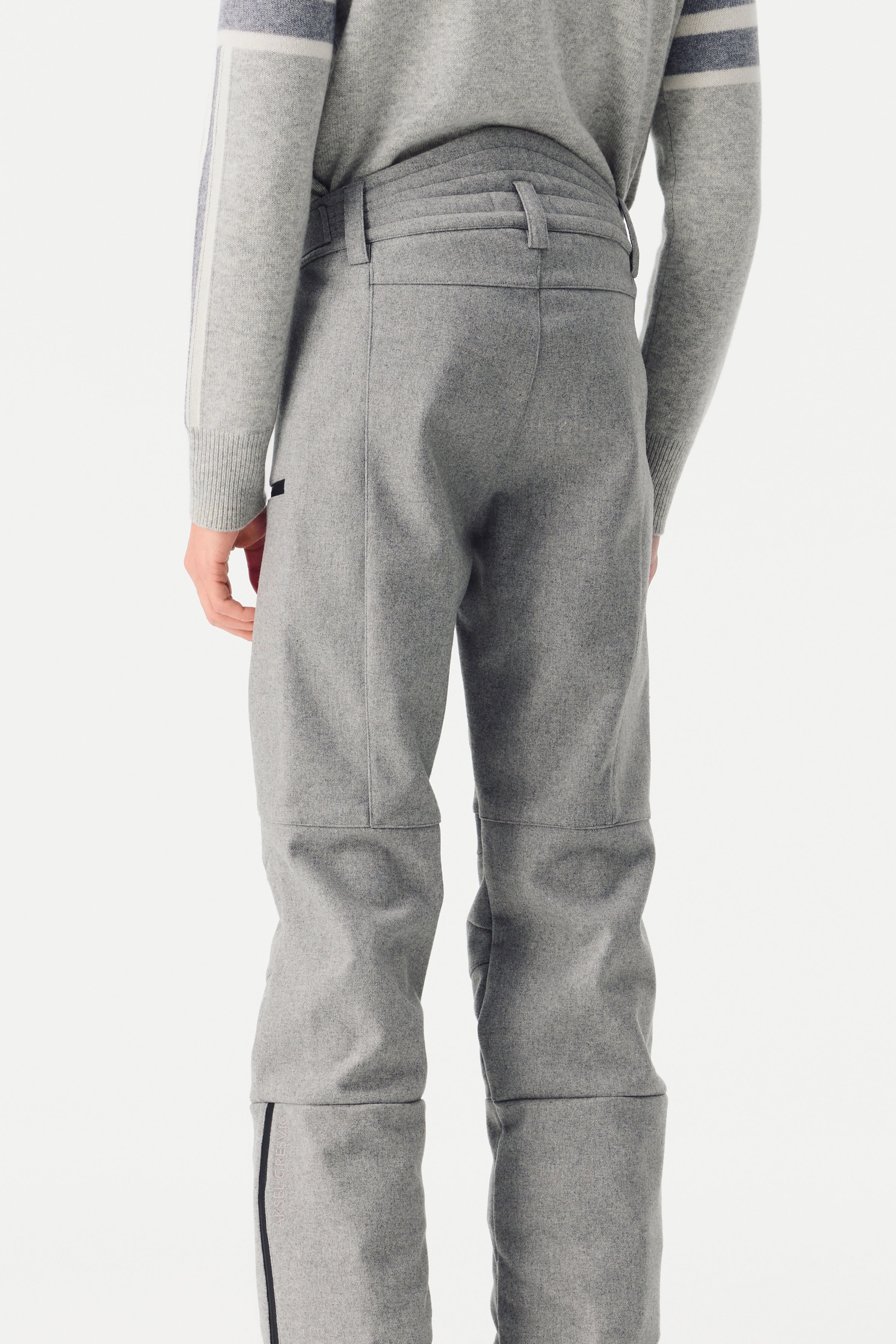 Vetra Ski Pant Wool Men, Grey Melange