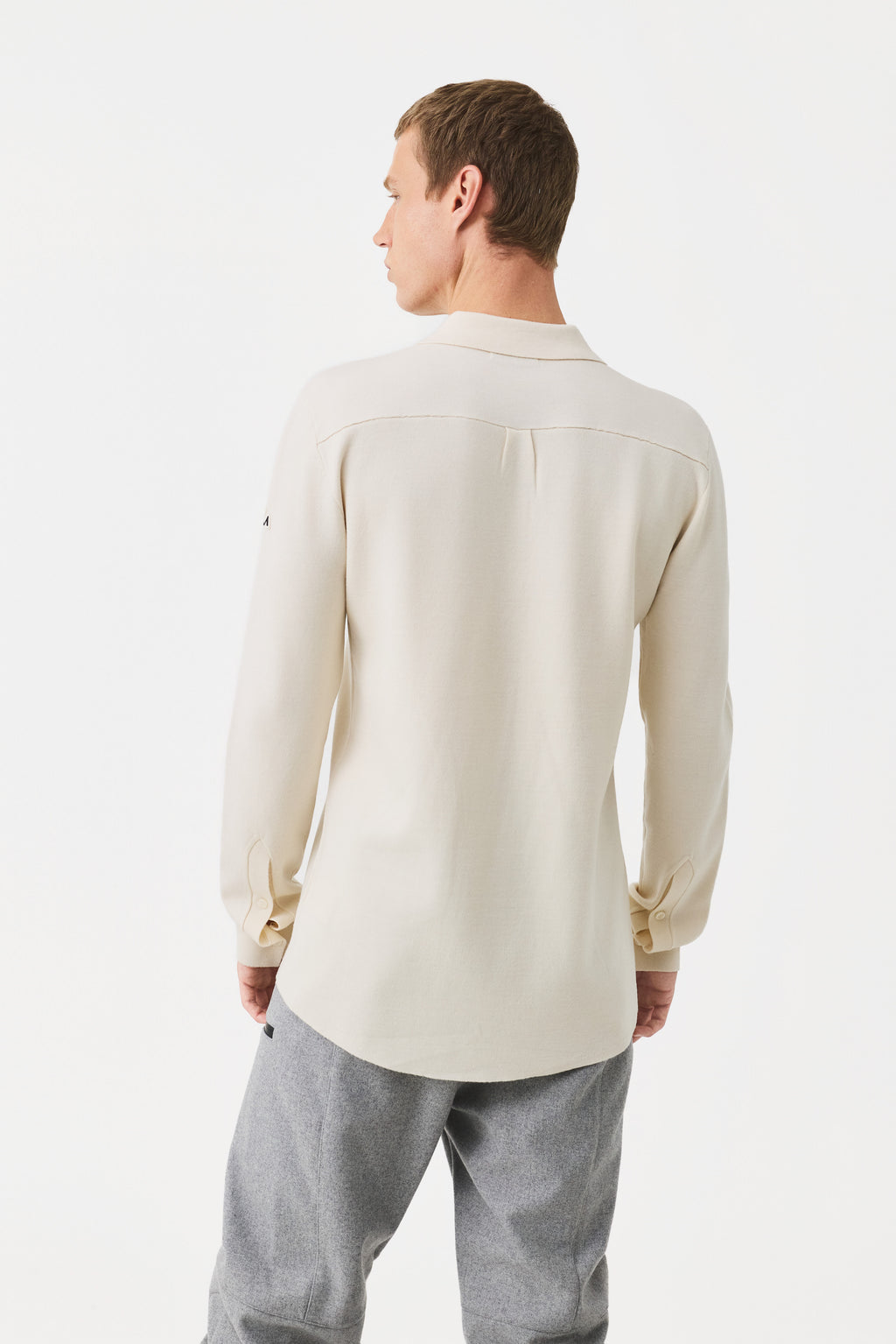 Baselayer Shirt Men, Birch White