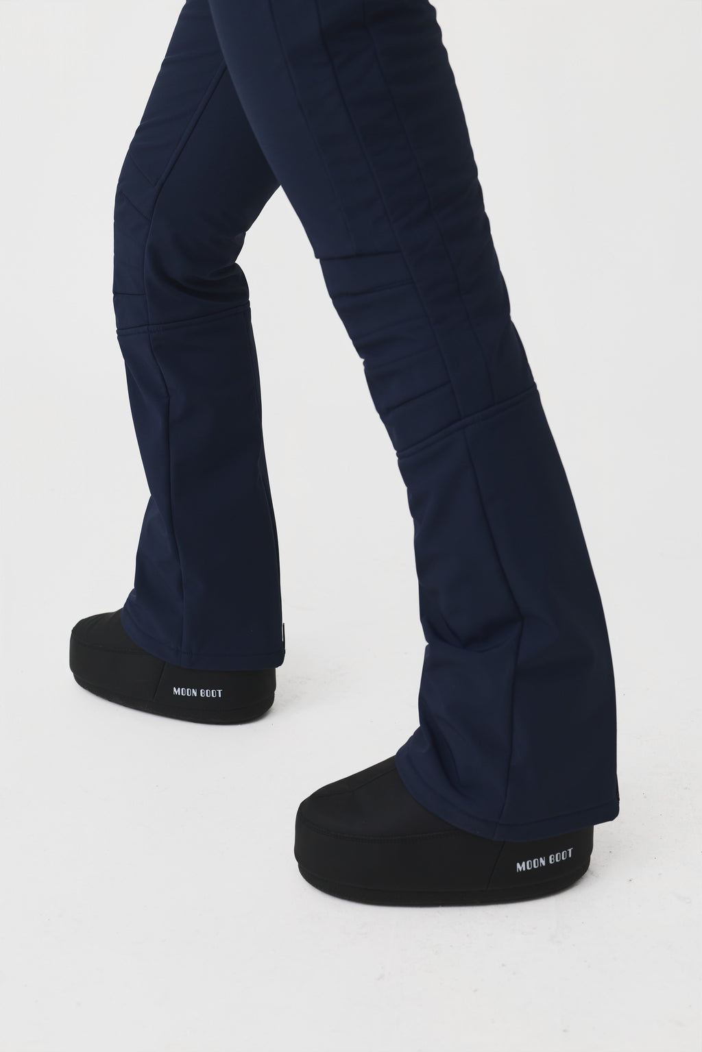 Elvaris Softshell Ski Pant W/Belt Women, Total Eclipse Navy