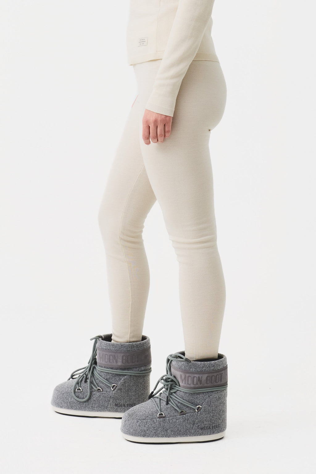 Varin Baselayer Bottom Women, Birch White