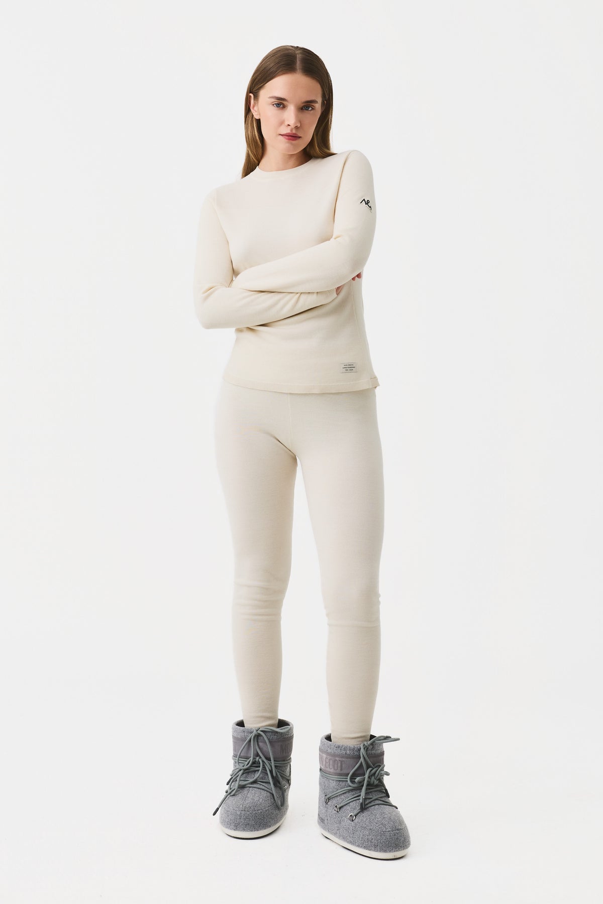 Varin Baselayer Bottom Women, Birch White
