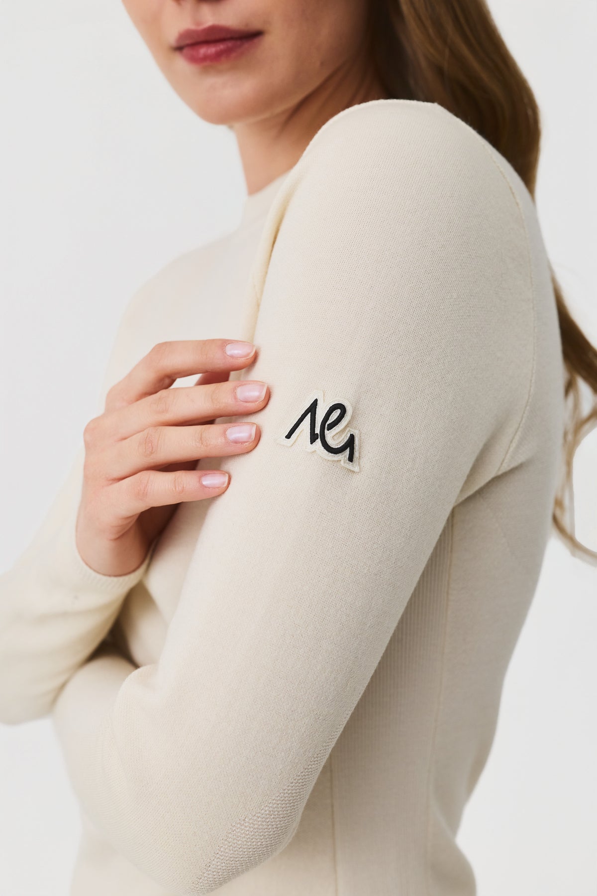 Varin Baselayer Crew Women, Birch White