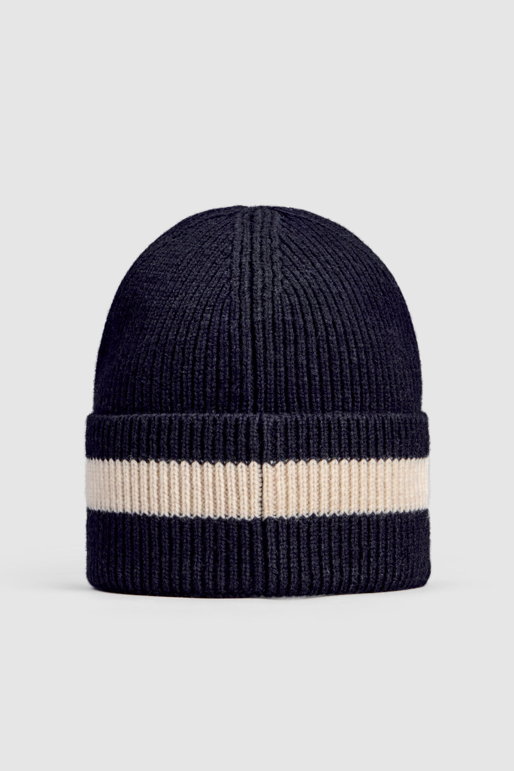 Falyn Stripe Beanie, Total Eclipse
