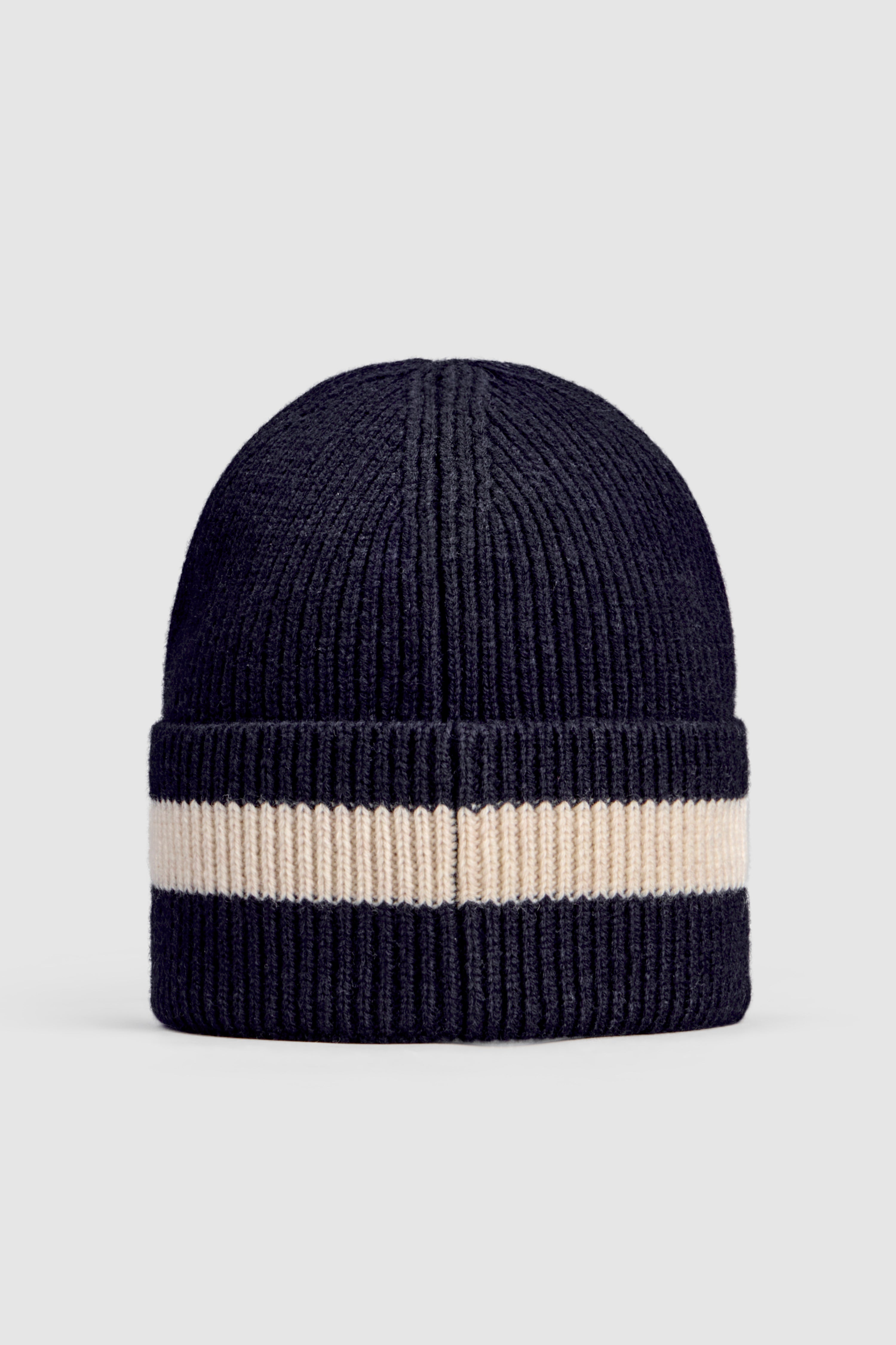 Falyn Stripe Beanie, Total Eclipse