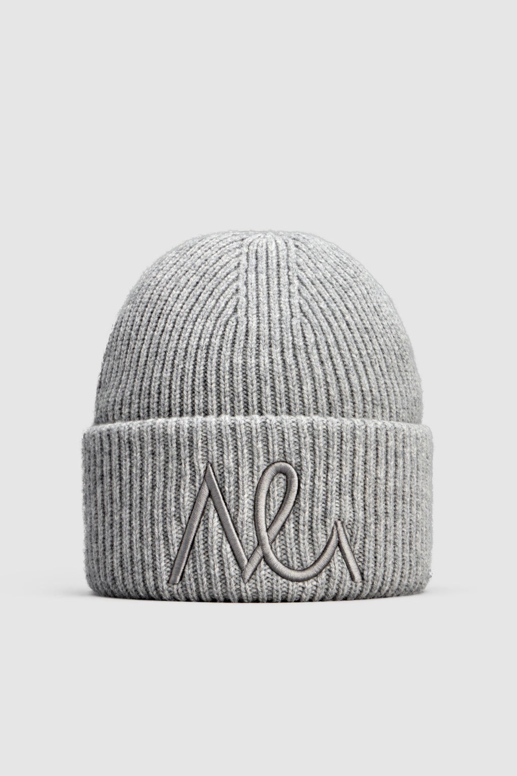 Helar Symbol Beanie, Grey Melange