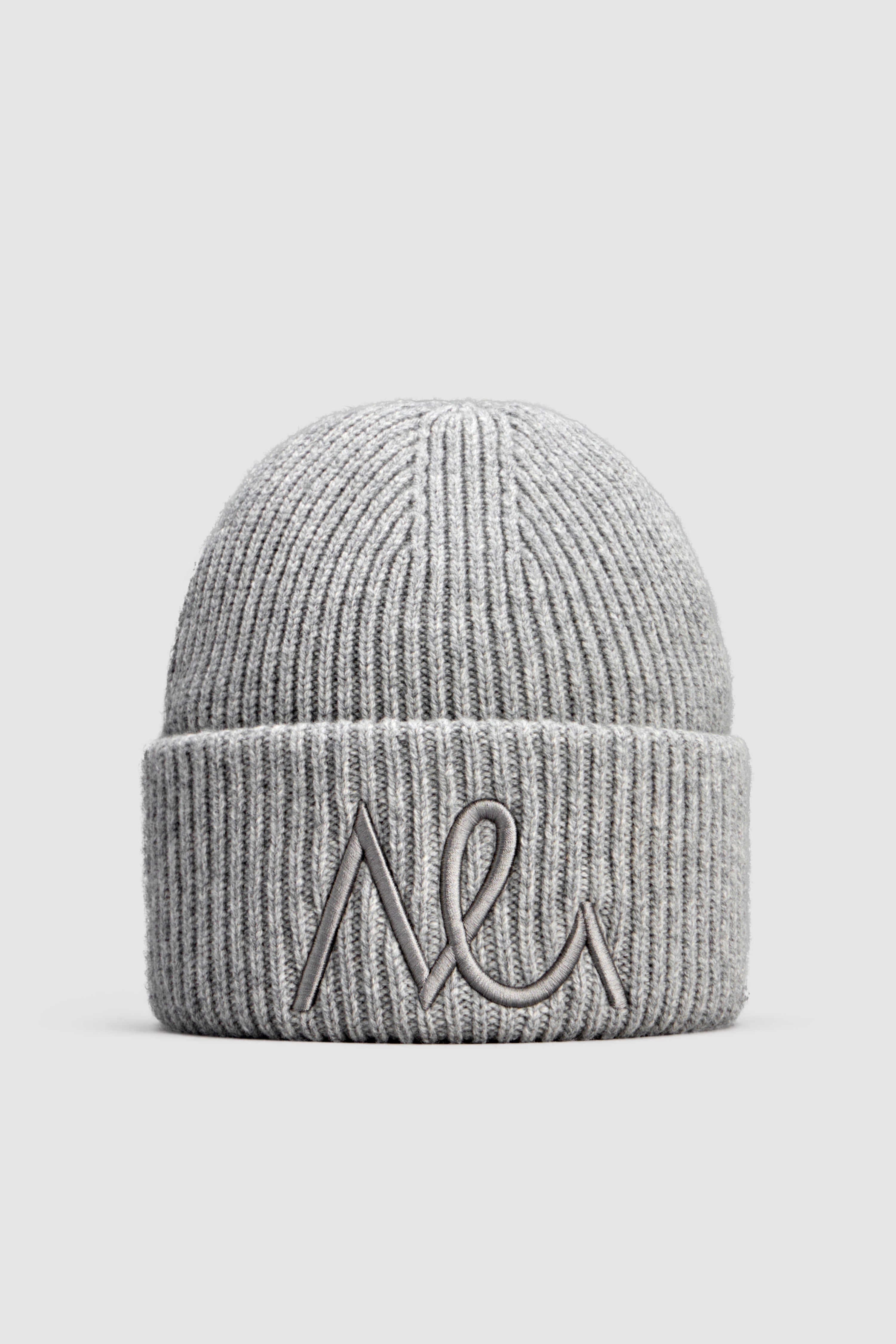 Helar Symbol Beanie, Grey Melange