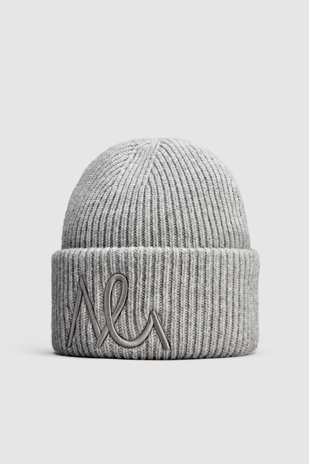 Helar Symbol Beanie, Grey Melange